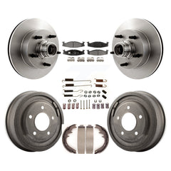 Transit Auto K8T-102545 Disc Brake Kit for 1997-1999 Ford E-150 Econoline, Ford E-150 Econoline Club Wagon - Front and Rear product image