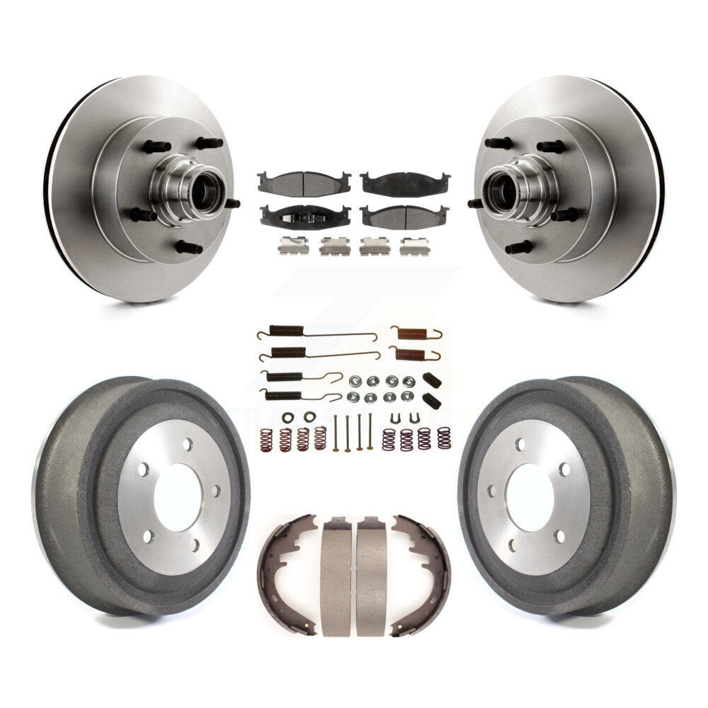 Transit Auto K8T-102546 Disc Brake Kit for 2000-2003 Ford E-150, Ford E-150 Club Wagon, Ford E-150 Econoline & more - Front and Rear product image