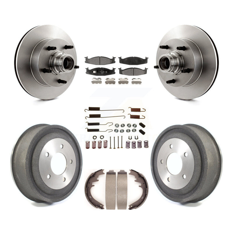 Transit Auto K8T-102546 Disc Brake Kit for 2000-2003 Ford E-150, Ford E-150 Club Wagon, Ford E-150 Econoline & more - Front and Rear product image