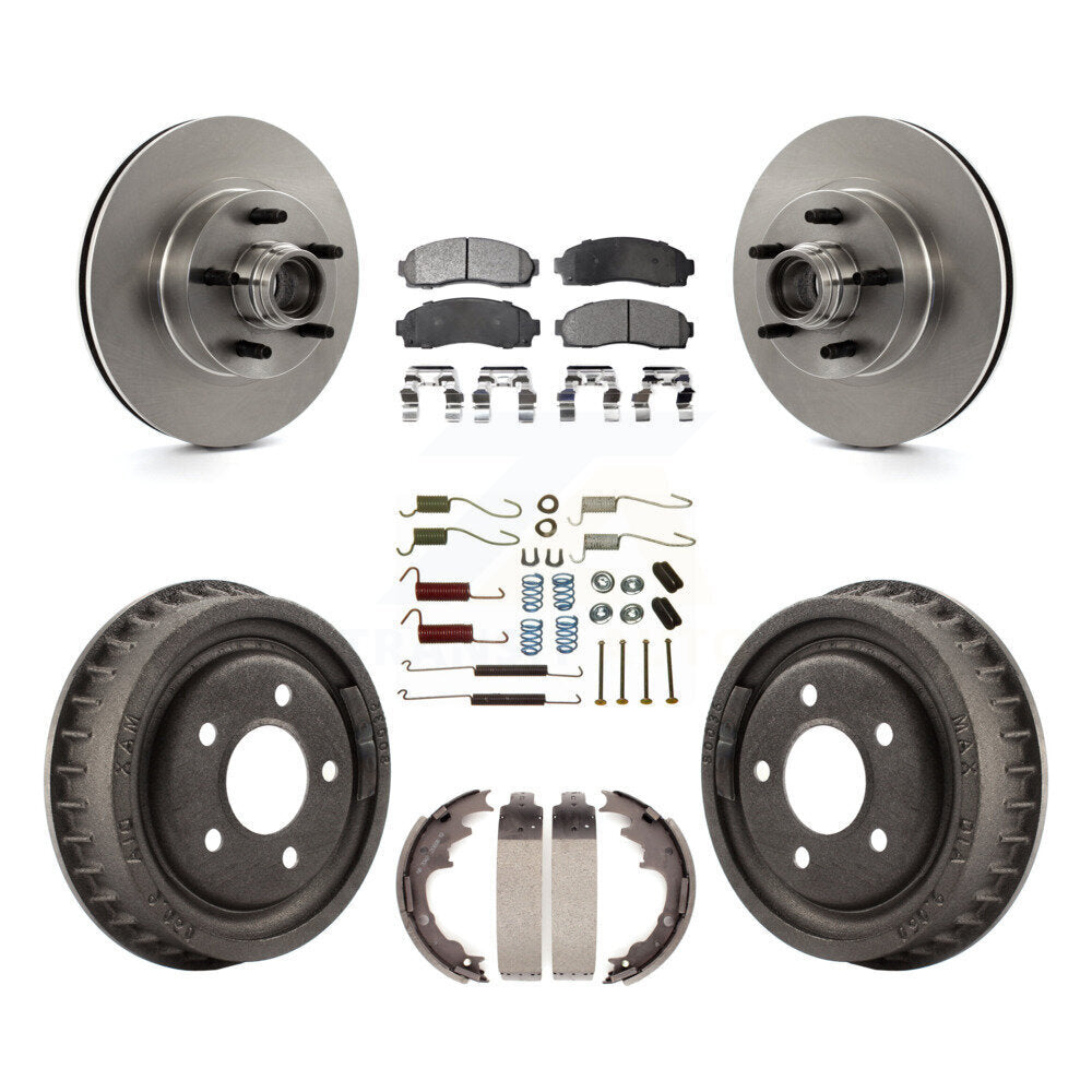 Transit Auto K8T-102554 Disc Brake Kit for 2006-2009 Ford Ranger - Front and Rear product image