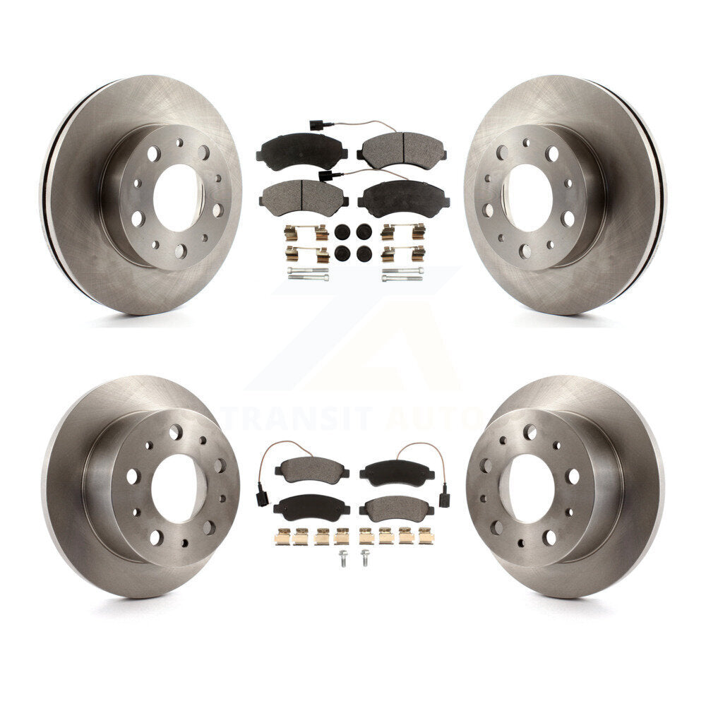 Transit Auto K8T-102563 Disc Brake Kit for 2014-2020 Ram ProMaster 1500, Ram ProMaster 2500, Ram ProMaster 3500 - Front and Rear product image