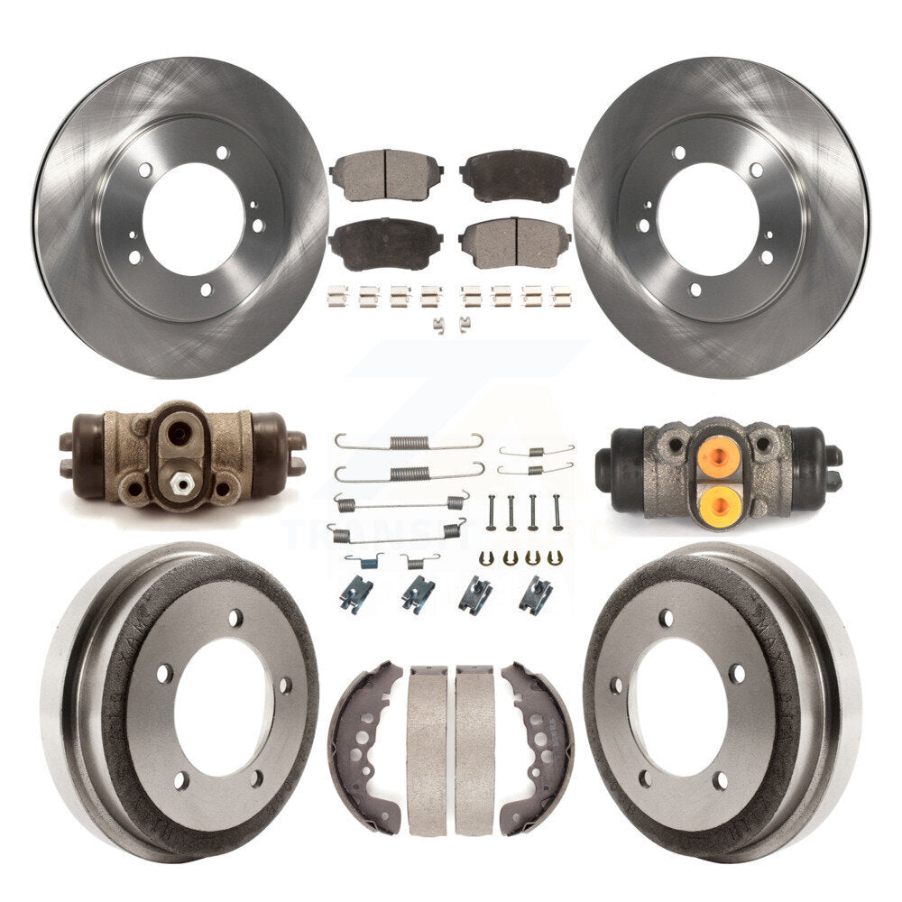 Transit Auto K8T-102607 Disc Brake Kit for 2004 Suzuki Grand Vitara - Front and Rear product image