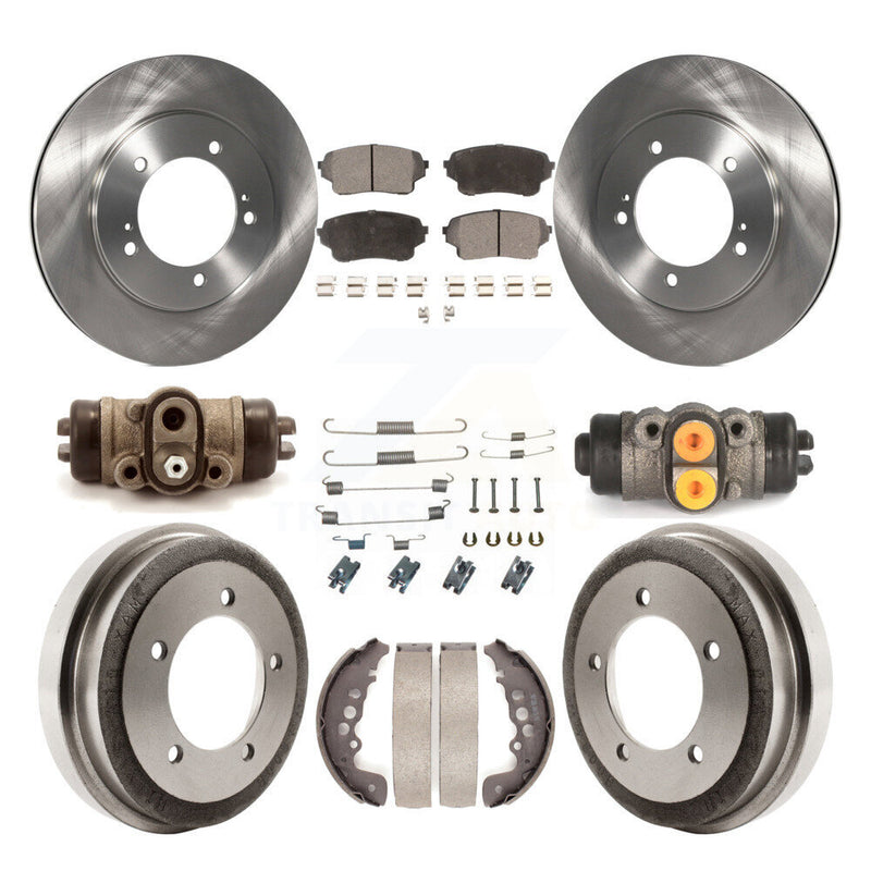 Transit Auto K8T-102607 Disc Brake Kit for 2004 Suzuki Grand Vitara - Front and Rear product image
