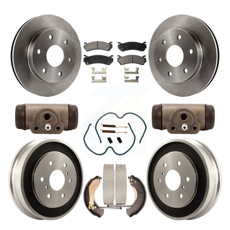 Transit Auto K8T-102635 Disc Brake Kit for 2005-2007 Chevrolet Silverado 1500 Classic, Chevrolet Silverado 1500, GMC Sierra 1500 - Front and Rear product image