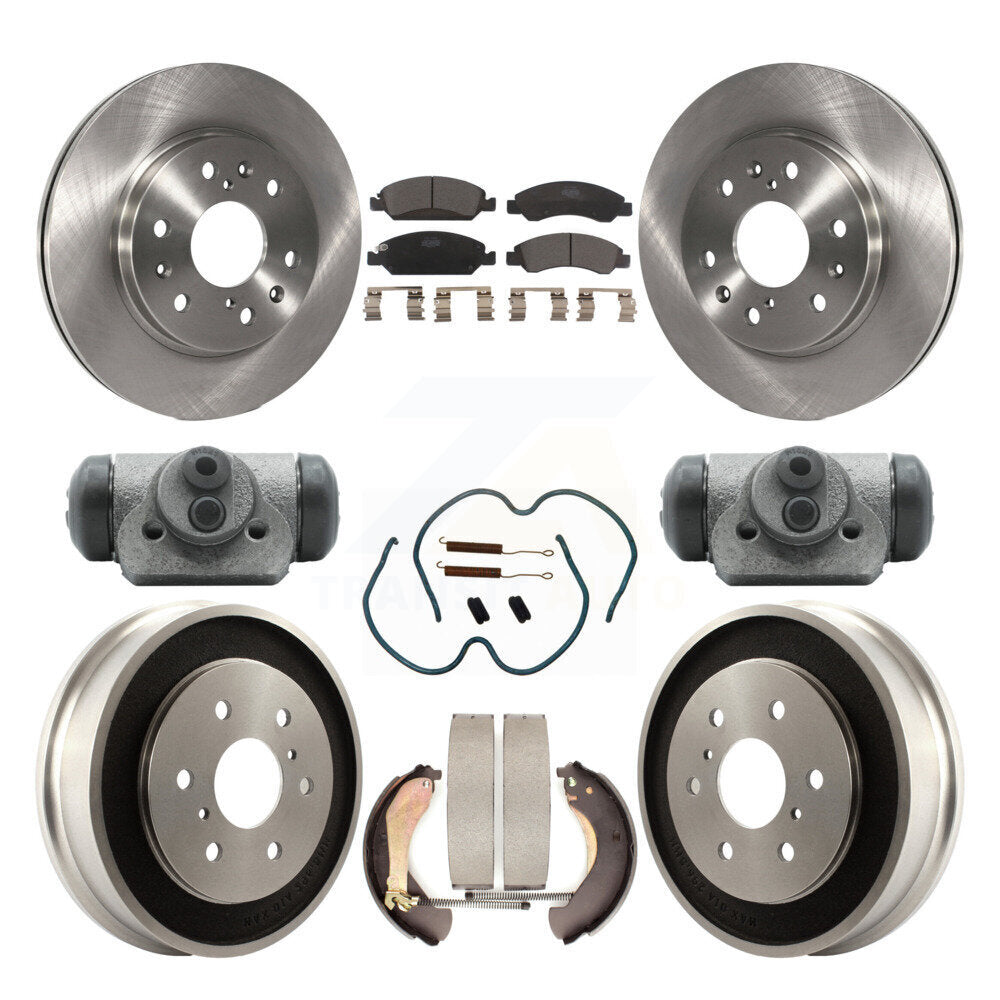 Transit Auto K8T-102645 Disc Brake Kit for 2005-2008 Chevrolet Silverado 1500, GMC Sierra 1500, Chevrolet Silverado 1500 Classic - Front and Rear product image