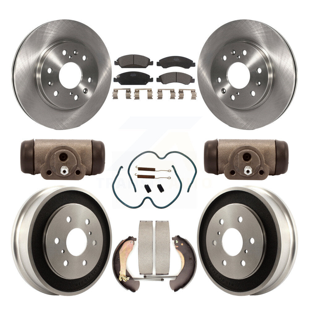 Transit Auto K8T-102646 Disc Brake Kit for 2005-2008 Chevrolet Silverado 1500, GMC Sierra 1500, Chevrolet Silverado 1500 Classic - Front and Rear product image