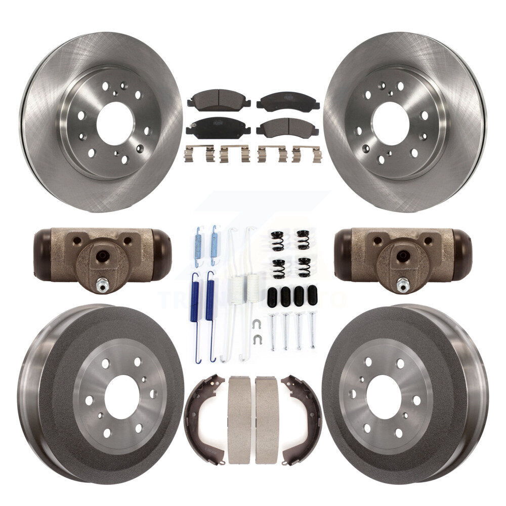 Transit Auto K8T-102647 Disc Brake Kit for 2010-2013 Chevrolet Silverado 1500, GMC Sierra 1500 - Front and Rear product image