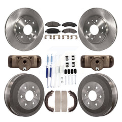 Transit Auto K8T-102647 Disc Brake Kit for 2010-2013 Chevrolet Silverado 1500, GMC Sierra 1500 - Front and Rear product image