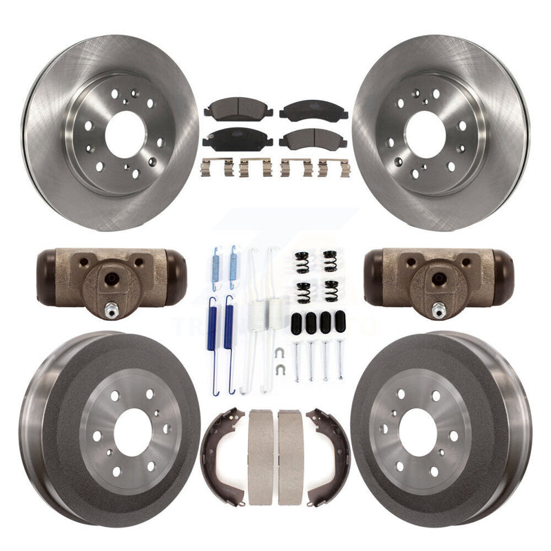 Transit Auto K8T-102647 Disc Brake Kit for 2010-2013 Chevrolet Silverado 1500, GMC Sierra 1500 - Front and Rear product image