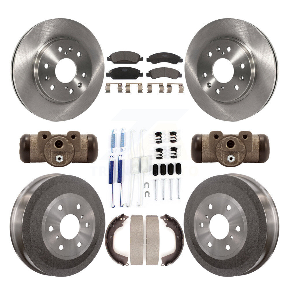 Transit Auto K8T-102648 Disc Brake Kit for 2010-2013 Chevrolet Silverado 1500, GMC Sierra 1500 - Front and Rear product image