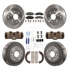 Transit Auto K8T-102648 Disc Brake Kit for 2010-2013 Chevrolet Silverado 1500, GMC Sierra 1500 - Front and Rear product image