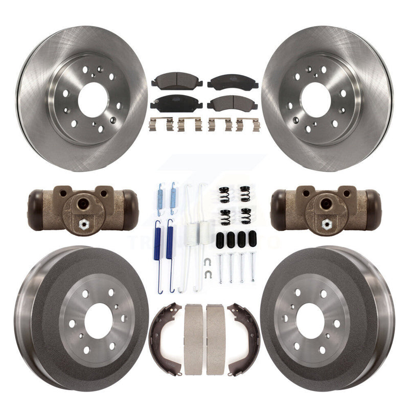 Transit Auto K8T-102648 Disc Brake Kit for 2010-2013 Chevrolet Silverado 1500, GMC Sierra 1500 - Front and Rear product image