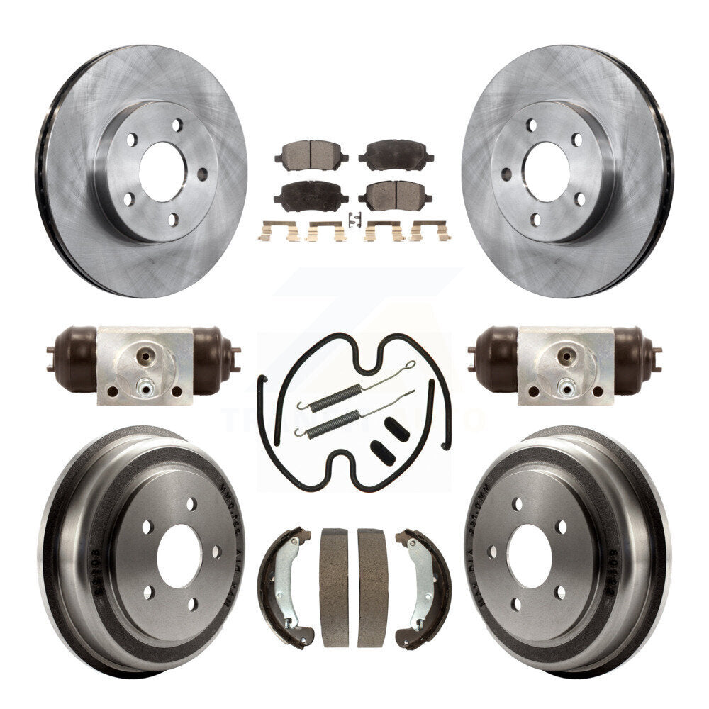 Transit Auto K8T-102649 Disc Brake Kit for 2007-2008 Chevrolet Cobalt, Pontiac G5 - Front and Rear product image