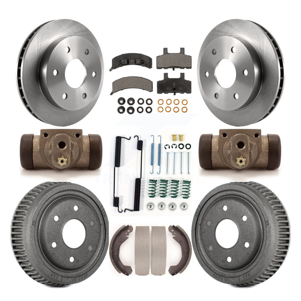 Transit Auto K8T-102651 Disc Brake Kit for 1992-1999 Chevrolet K1500 - Front and Rear product image