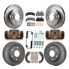 Transit Auto K8T-102651 Disc Brake Kit for 1992-1999 Chevrolet K1500 - Front and Rear product image