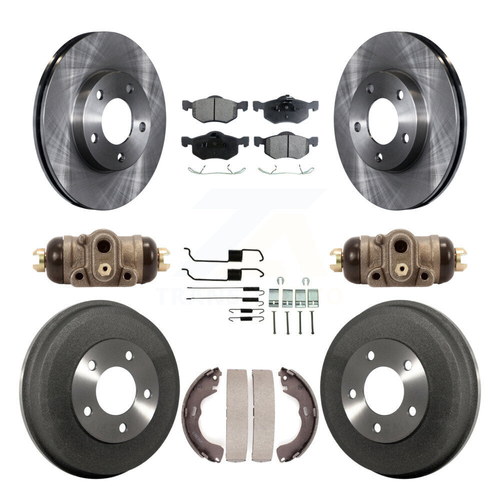 Transit Auto K8T-102664 Disc Brake Kit for 2001-2007 Ford Escape, Mercury Mariner, Mazda Tribute - Front and Rear product image