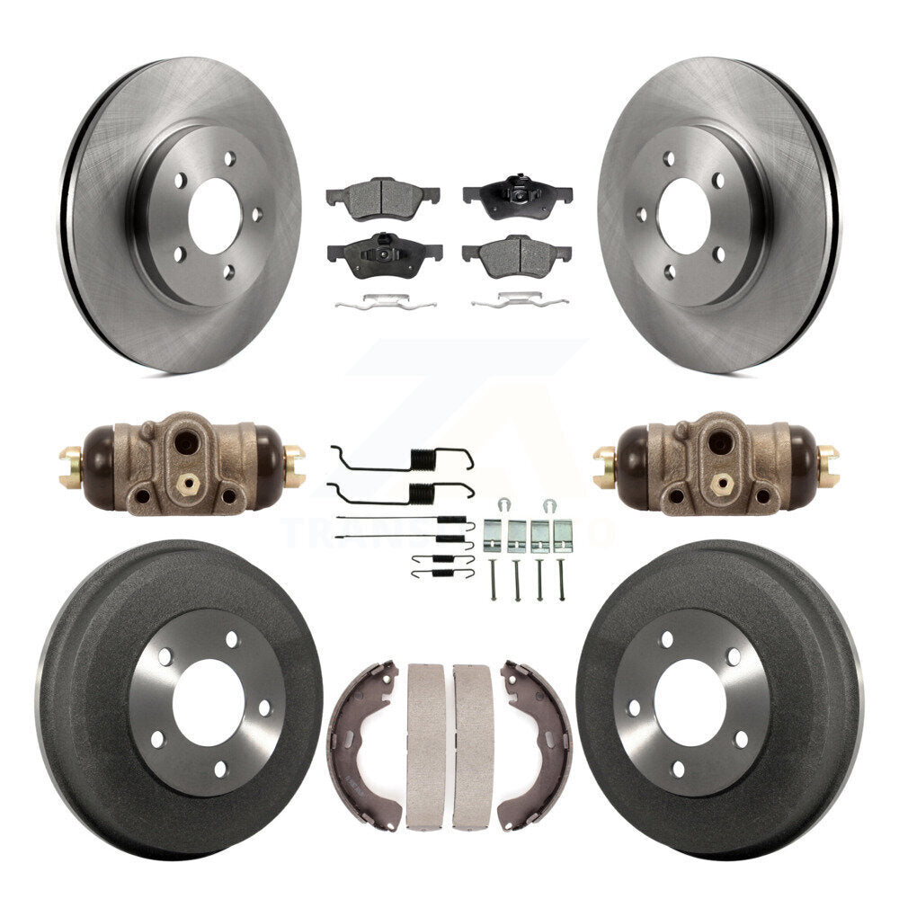 Transit Auto K8T-102667 Disc Brake Kit for 2005-2007 Ford Escape, Mercury Mariner - Front and Rear product image