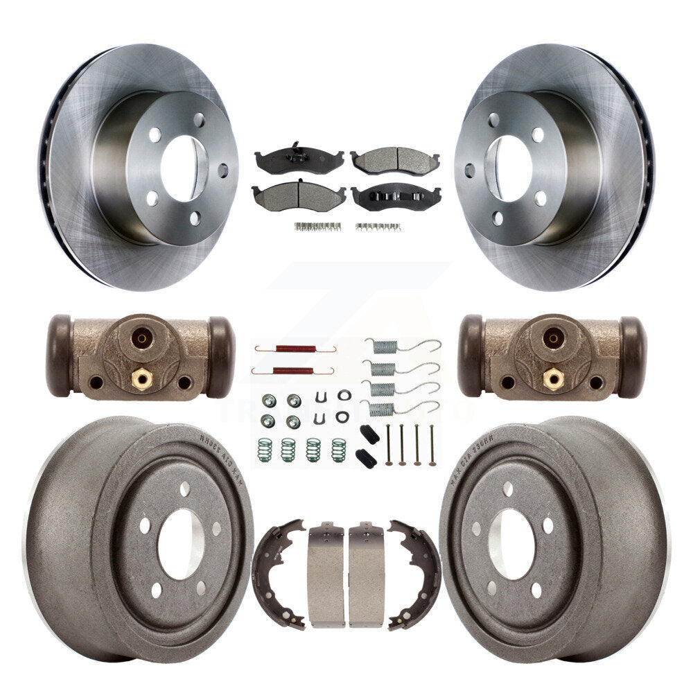Transit Auto K8T-102671 Disc Brake Kit for 1991-1998 Jeep Wrangler, Jeep Cherokee - Front and Rear product image