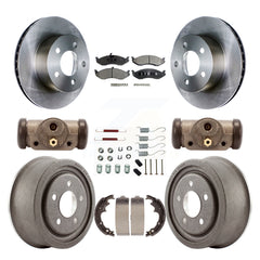Transit Auto K8T-102671 Disc Brake Kit for 1991-1998 Jeep Wrangler, Jeep Cherokee - Front and Rear product image