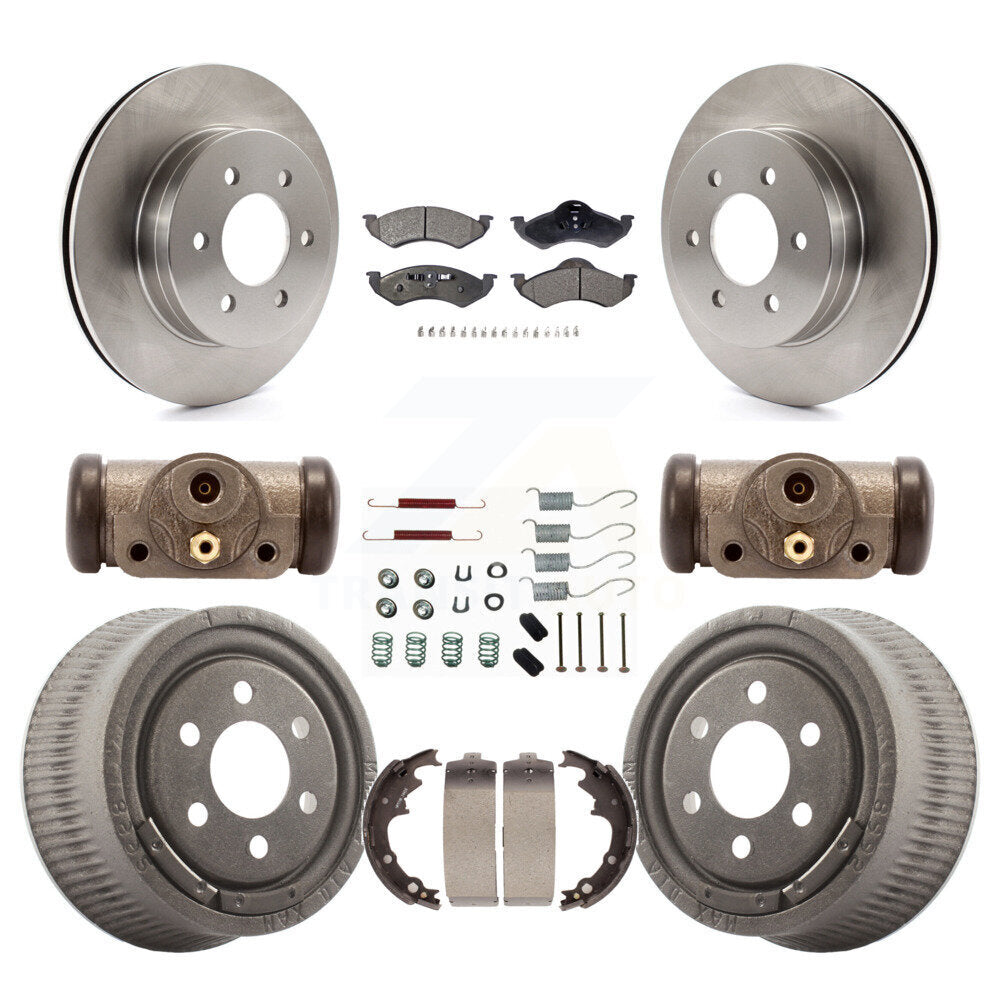 Transit Auto K8T-102674 Disc Brake Kit for 2000-2002 Dodge Dakota - Front and Rear product image