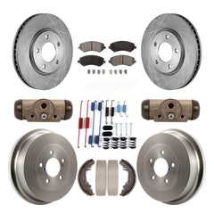 Transit Auto K8T-102686 Disc Brake Kit for 2003-2006 Dodge Grand Caravan, Chrysler Voyager - Front and Rear product image