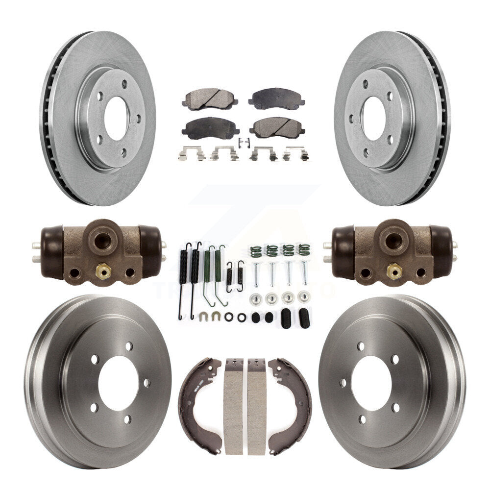 Transit Auto K8T-102691 Disc Brake Kit for 2007-2012 Dodge Caliber - Front and Rear product image