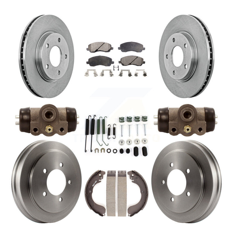 Transit Auto K8T-102691 Disc Brake Kit for 2007-2012 Dodge Caliber - Front and Rear product image