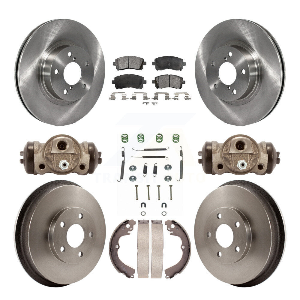 Transit Auto K8T-102702 Disc Brake Kit for 1998-2002 Subaru Forester - Front and Rear product image