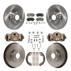 Transit Auto K8T-102702 Disc Brake Kit for 1998-2002 Subaru Forester - Front and Rear product image