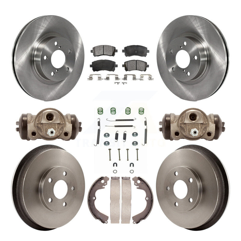 Transit Auto K8T-102702 Disc Brake Kit for 1998-2002 Subaru Forester - Front and Rear product image