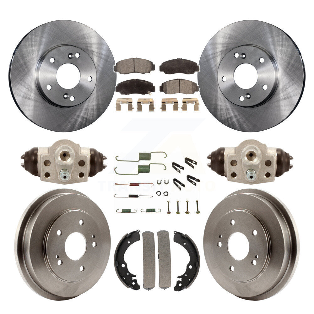 Transit Auto K8T-102705 Disc Brake Kit for 2006-2010 Honda Civic - Front and Rear product image