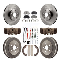 Transit Auto K8T-102709 Disc Brake Kit for 2006-2008 Pontiac Vibe, Toyota Matrix - Front and Rear product image