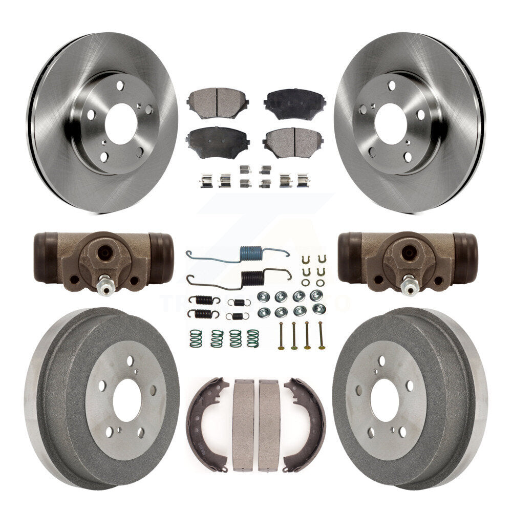 Transit Auto K8T-102710 Disc Brake Kit for 2001-2002 Toyota RAV4 - Front and Rear product image