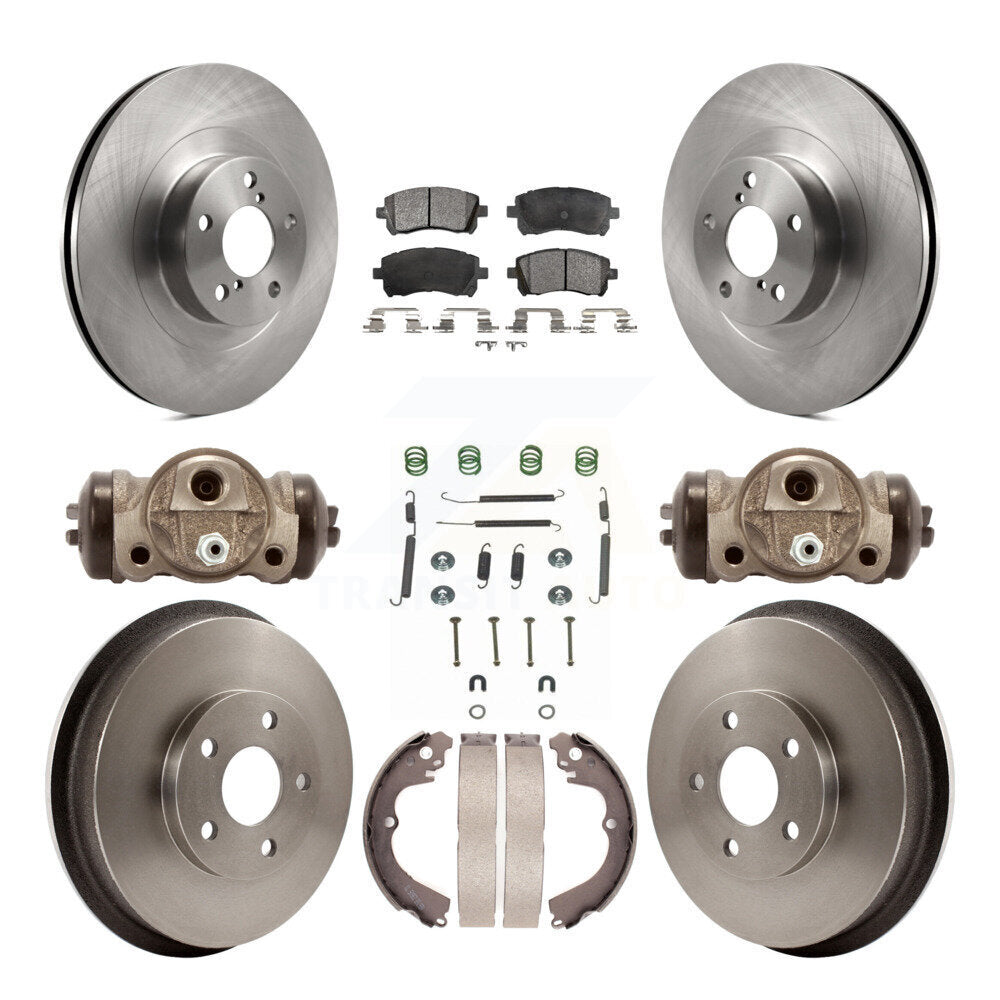 Transit Auto K8T-102715 Disc Brake Kit for 2002-2003 Subaru Impreza - Front and Rear product image