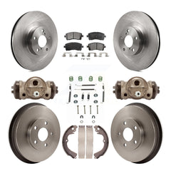 Transit Auto K8T-102715 Disc Brake Kit for 2002-2003 Subaru Impreza - Front and Rear product image