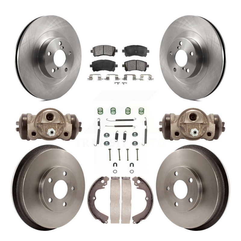 Transit Auto K8T-102715 Disc Brake Kit for 2002-2003 Subaru Impreza - Front and Rear product image