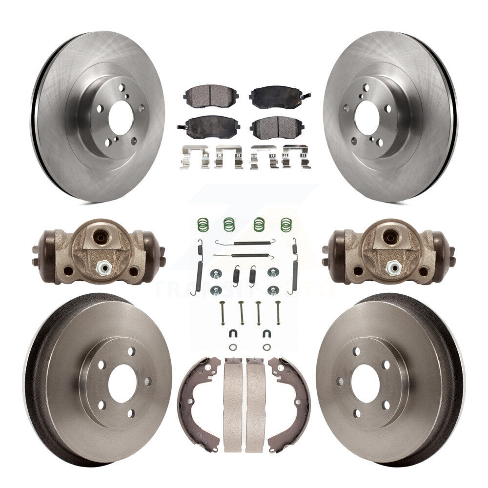 Transit Auto K8T-102716 Disc Brake Kit for 2003-2008 Subaru Forester, Subaru Impreza - Front and Rear product image