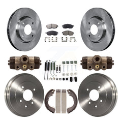 Transit Auto K8T-102723 Disc Brake Kit for 2007-2014 Nissan Versa, Nissan Cube, Nissan Sentra - Front and Rear product image