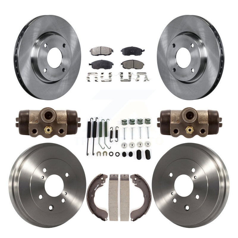 Transit Auto K8T-102723 Disc Brake Kit for 2007-2014 Nissan Versa, Nissan Cube, Nissan Sentra - Front and Rear product image