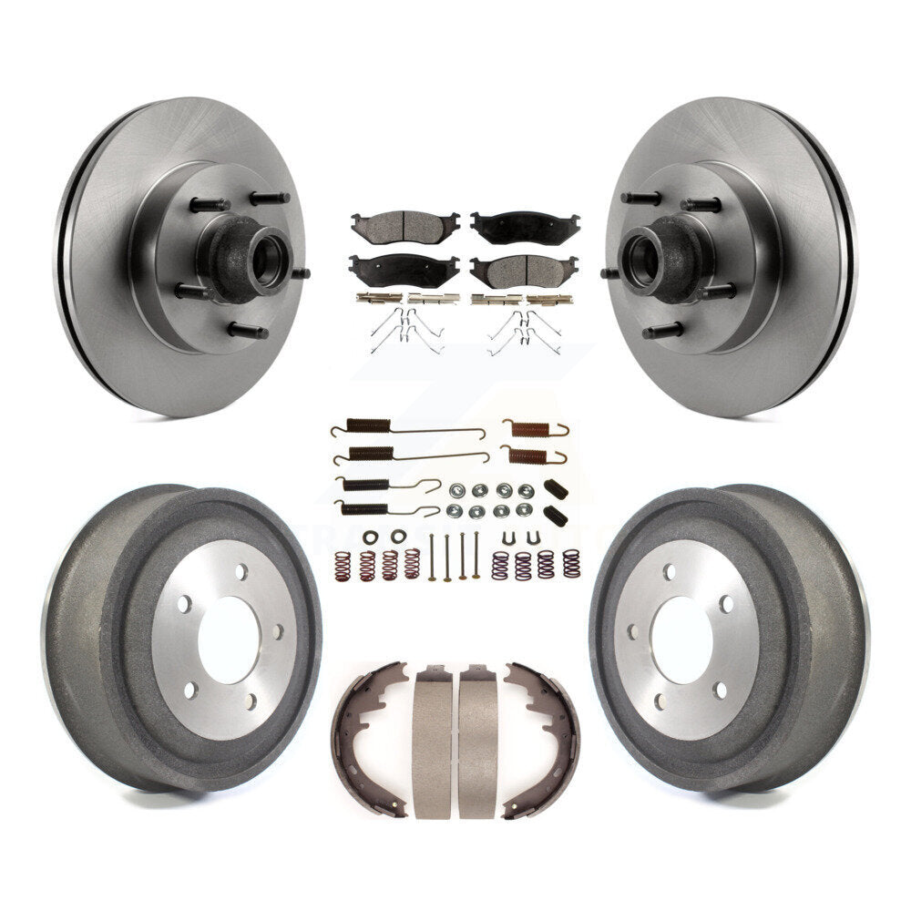 Transit Auto K8T-102731 Disc Brake Kit for 2004 Ford E-150, Ford E-150 Club Wagon - Front and Rear product image