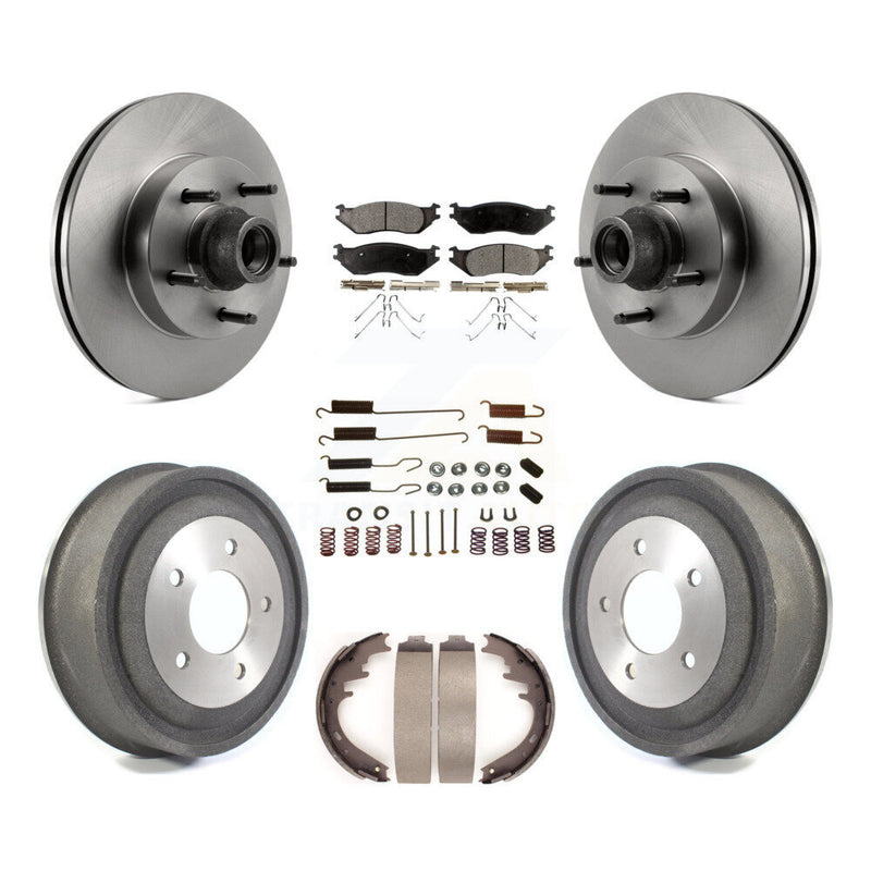 Transit Auto K8T-102731 Disc Brake Kit for 2004 Ford E-150, Ford E-150 Club Wagon - Front and Rear product image