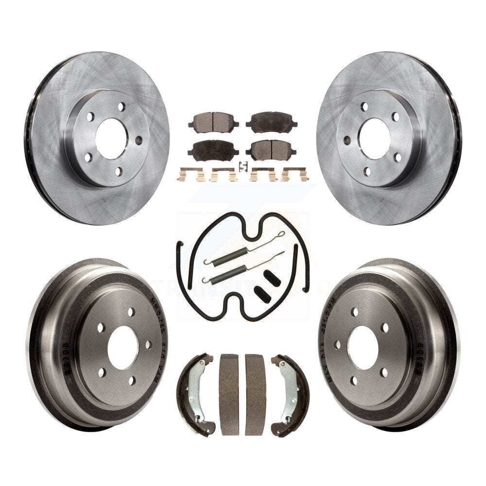 Transit Auto K8T-102753 Disc Brake Kit for 2007-2008 Chevrolet Cobalt, Pontiac G5 - Front and Rear product image