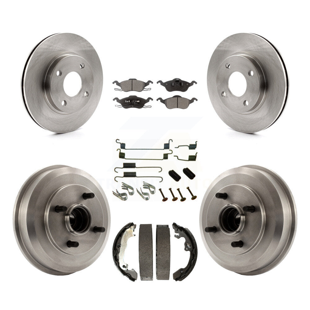 Transit Auto K8T-102762 Disc Brake Kit for 2000-2003 Ford Focus - Front and Rear product image