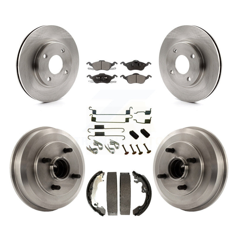 Transit Auto K8T-102762 Disc Brake Kit for 2000-2003 Ford Focus - Front and Rear product image