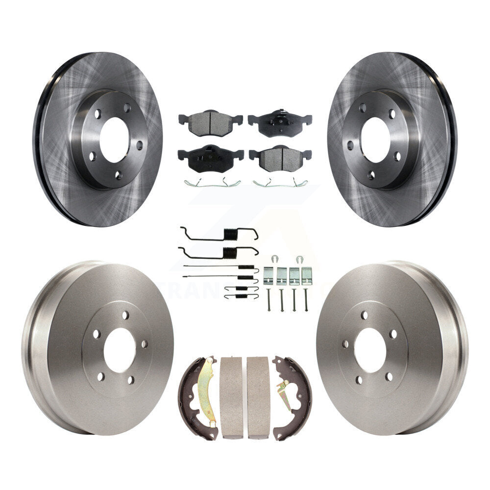 Transit Auto K8T-102763 Disc Brake Kit for 2007 Ford Escape, Mercury Mariner - Front and Rear product image