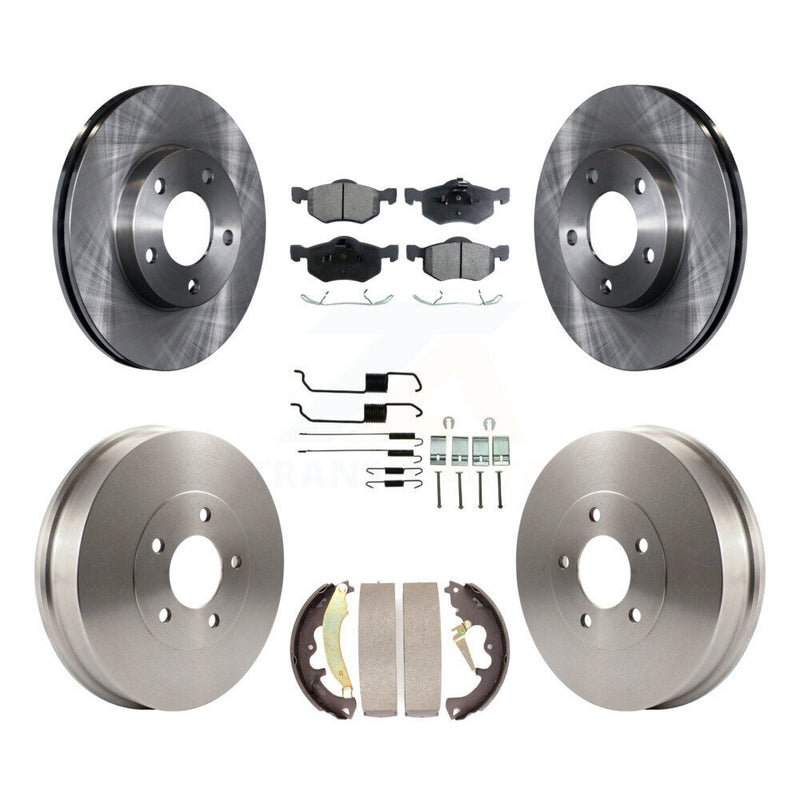 Transit Auto K8T-102763 Disc Brake Kit for 2007 Ford Escape, Mercury Mariner - Front and Rear product image