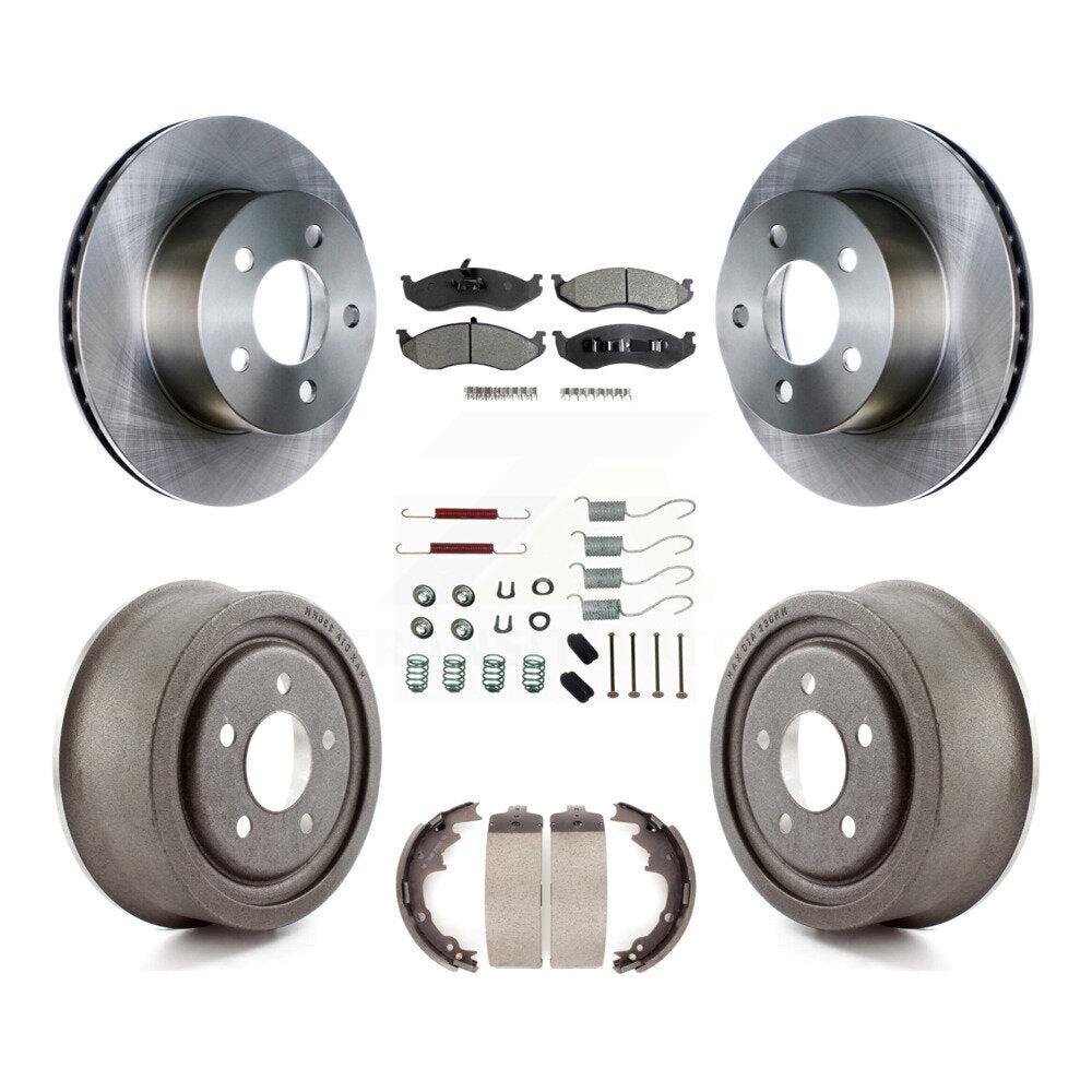 Transit Auto K8T-102770 Disc Brake Kit for 1997-1998 Jeep TJ - Front and Rear product image