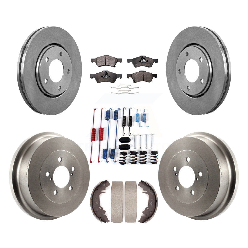 Transit Auto K8T-102783 Disc Brake Kit for 2002-2004 Dodge Caravan, Chrysler Voyager - Front and Rear product image