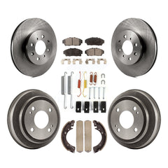 Transit Auto K8T-102791 Disc Brake Kit for 1994 Honda Civic - Front and Rear product image