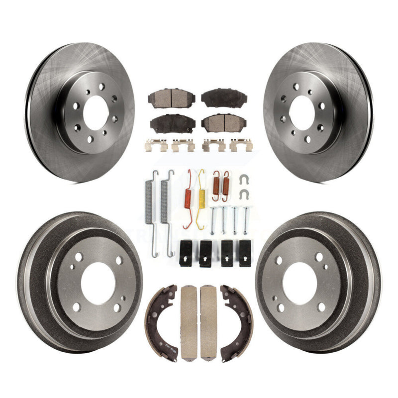 Transit Auto K8T-102791 Disc Brake Kit for 1994 Honda Civic - Front and Rear product image